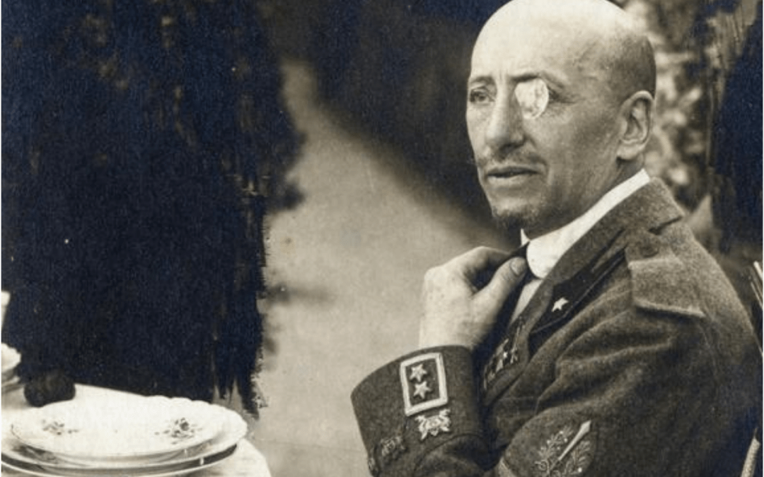 Gabriele D’Annunzio e l’odi et amo per il cibo