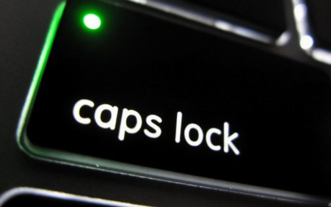 INTERNATIONAL CAPS LOCK DAY