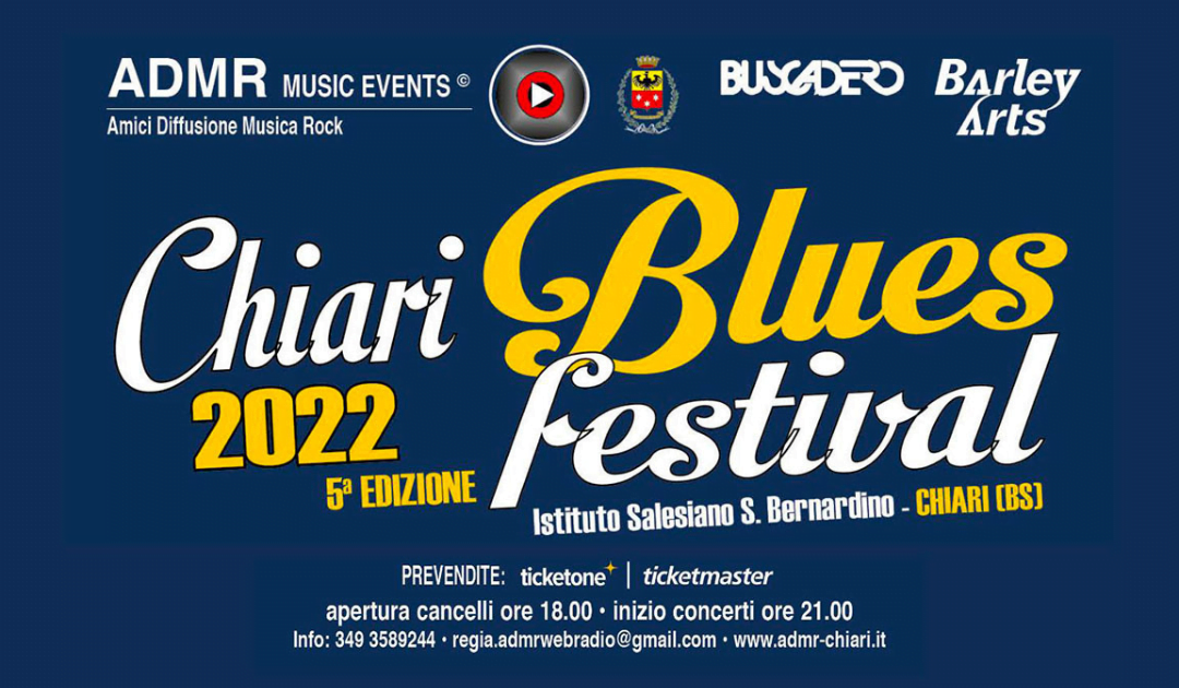 Chiari Blues Festival torna a luglio: il programma completo