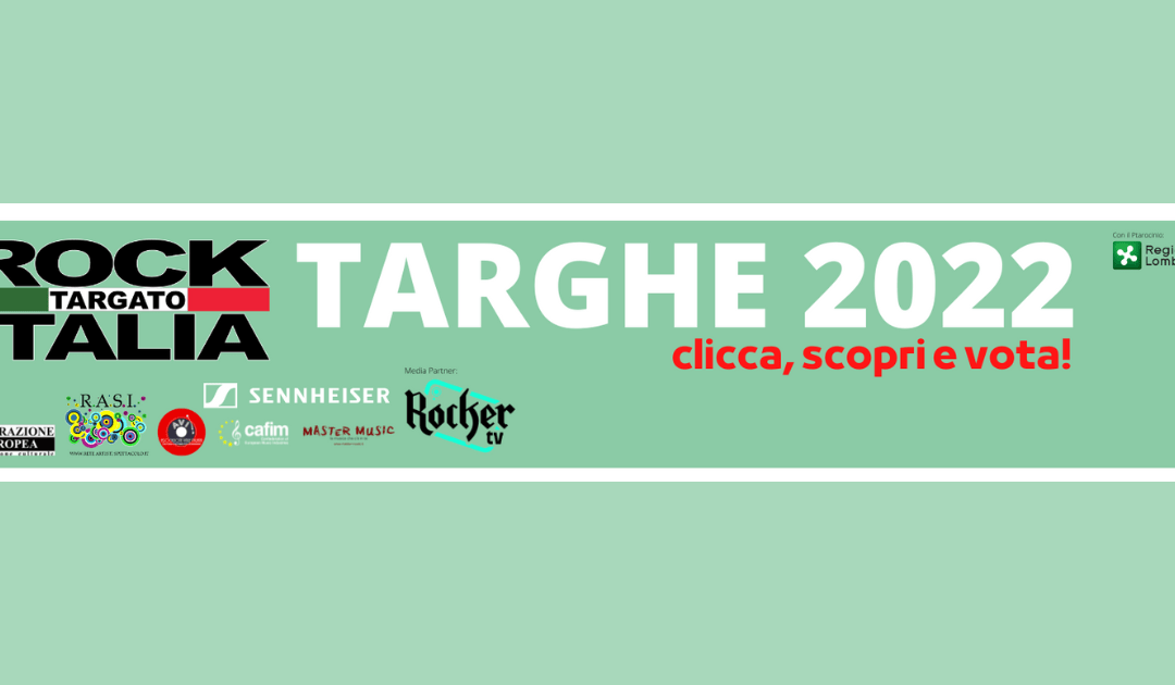 Rock Targato Italia 2022: i candidati alle “Targhe”